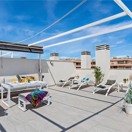 Baliante - Penthouse, 2 Bedrooms, 2 Pools, Jacuzzi, Costa 아파트 오리후엘라